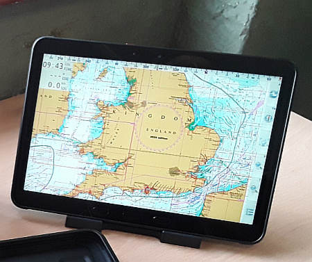 Samsung T545 10 inch IP68 chartplotter. Grade A-minus