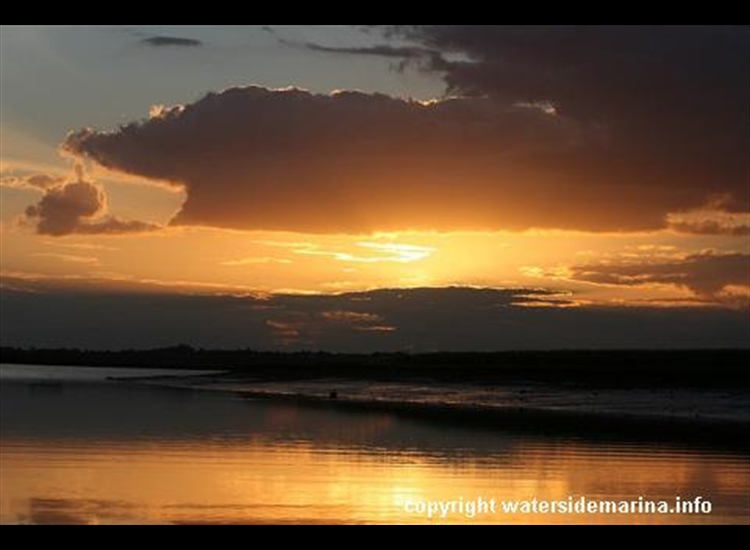 Sunset in Pyefleet
