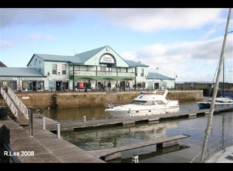 Shops in the Marina