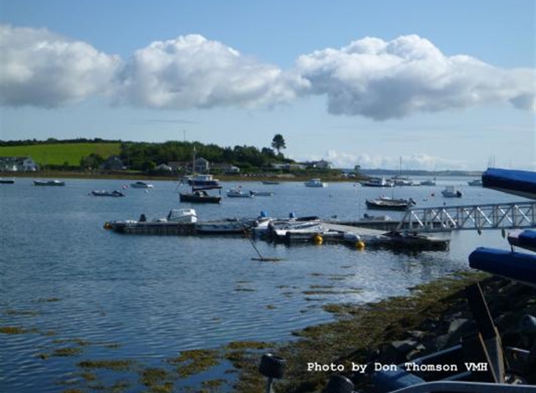 Strangford Lough Yacht Club pontoon
