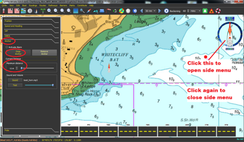 Getting Started 2a Anchor Alarm
