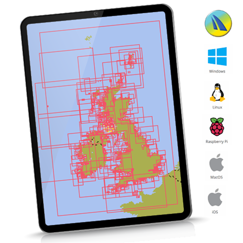 UK and Ireland - Cross Platform Charts for qtVlm